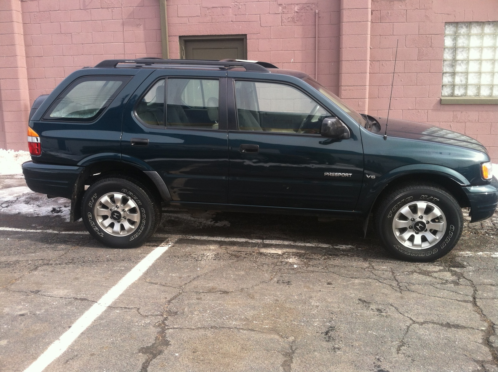 2002 Honda passport lx review