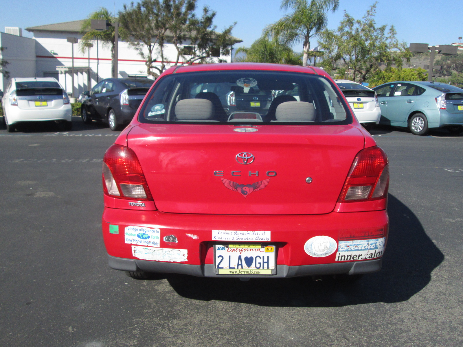 03 toyota echo 4 dr #4