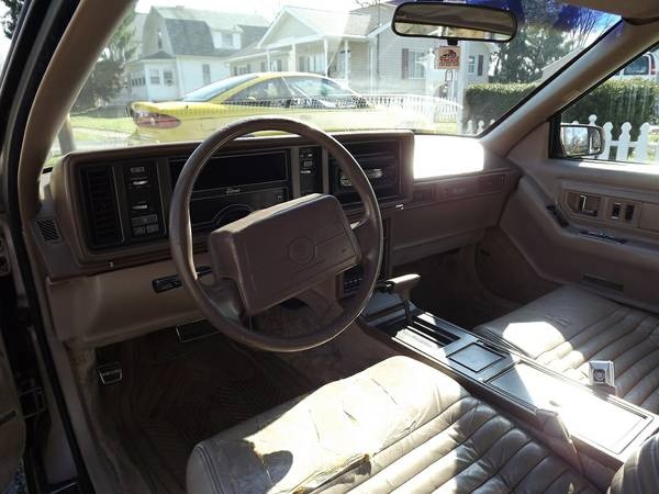1991 Cadillac Eldorado Interior Pictures Cargurus