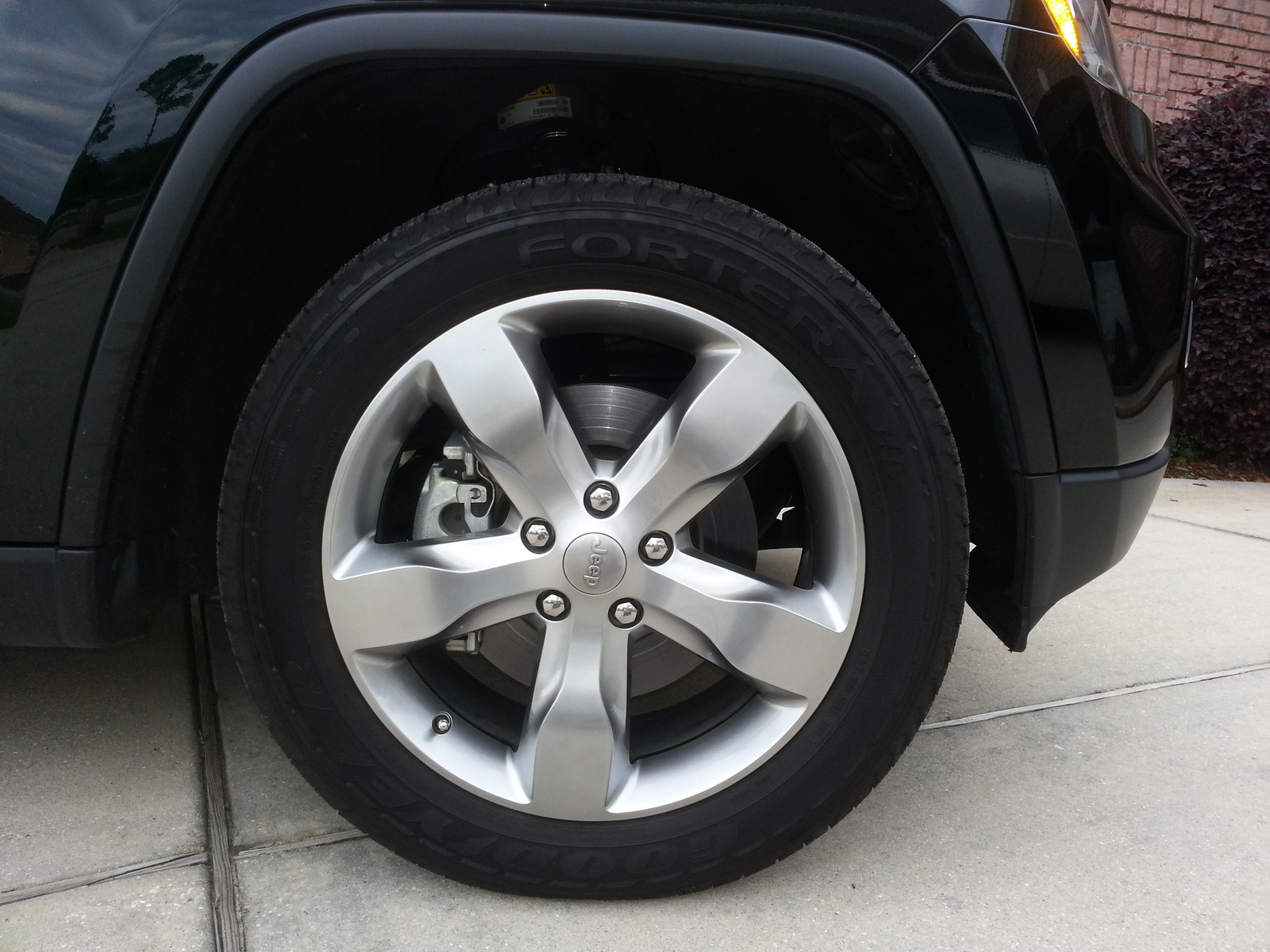 04 Jeep grand cherokee overland tire size #3