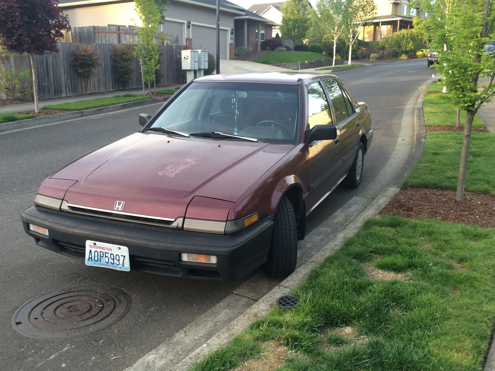 1988 Honda accord sedan #2