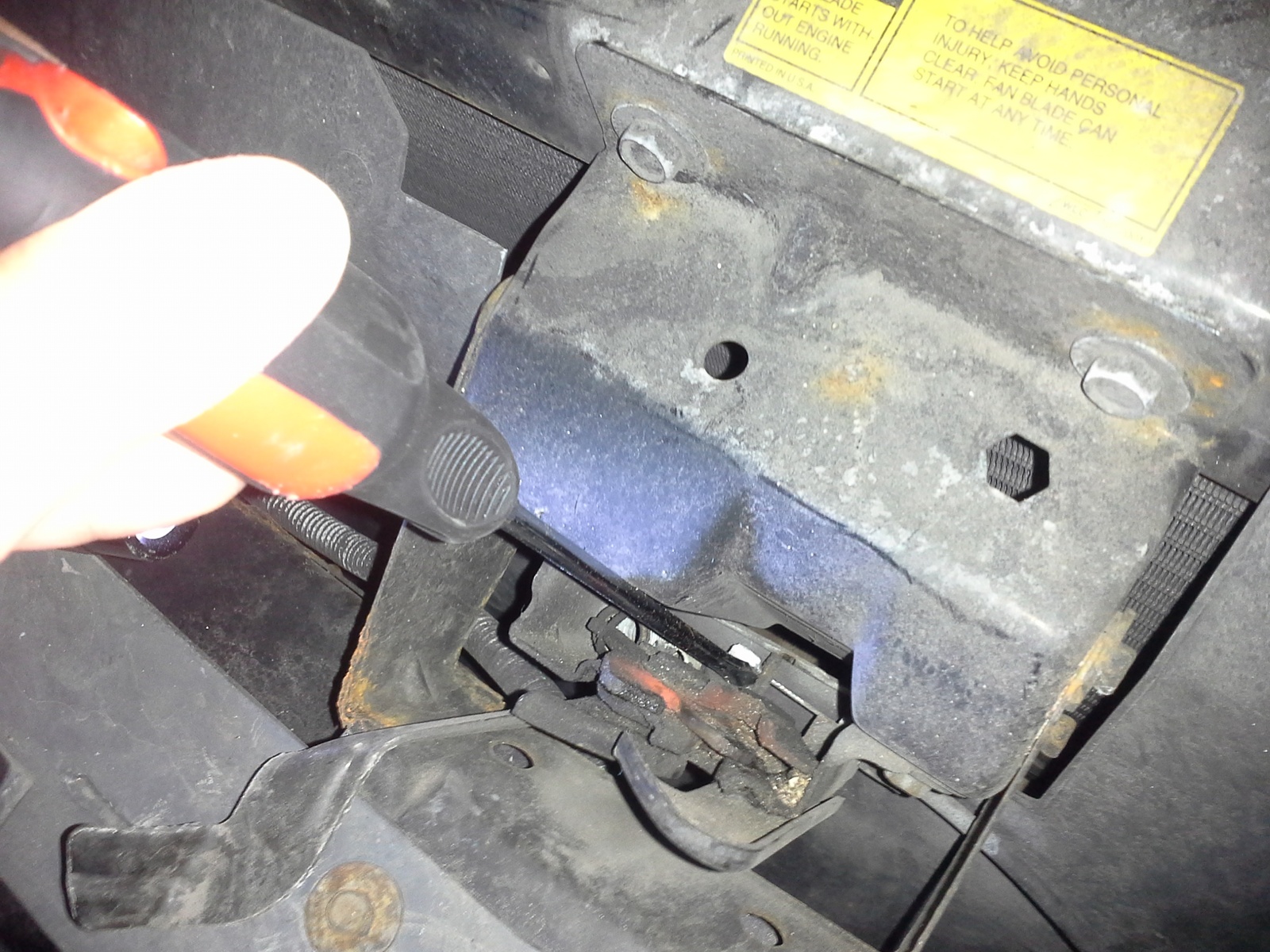 Oldsmobile Intrigue Questions - how do i open the hood on car when