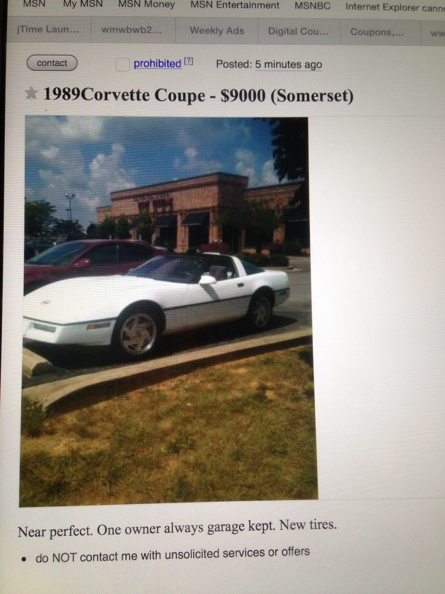 1989 Chevrolet Corvette
