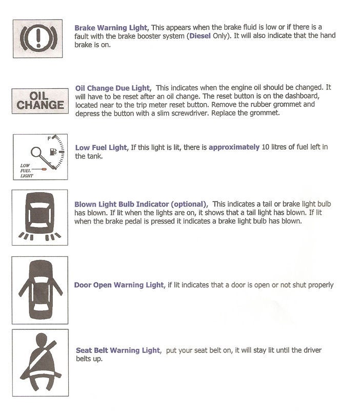 toyota solara dashboard warning light symbols #7