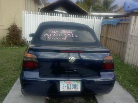 2000 Volkswagen Cabrio