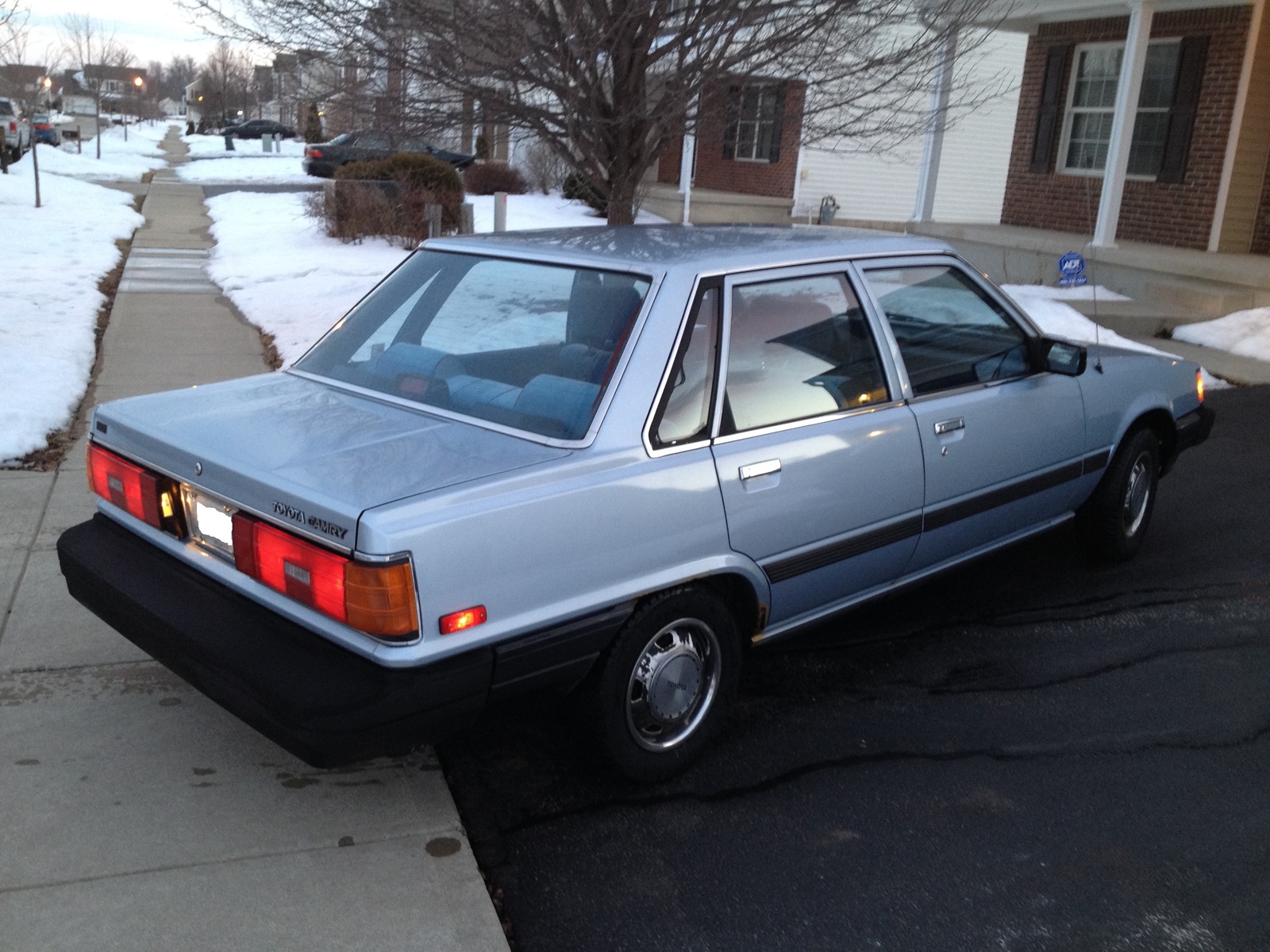 1987 toyota camry le mpg #2