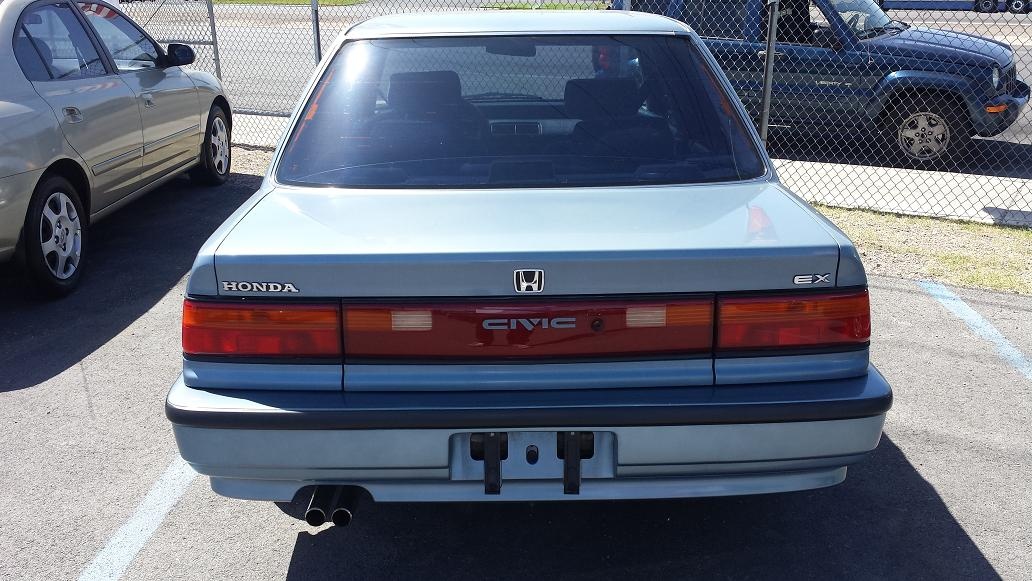 1990 Honda civic ex gas mileage