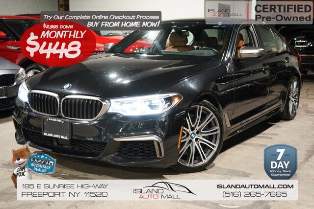 Used 2018 Bmw 5 Series M550i Xdrive Sedan Awd For Sale Right Now Cargurus