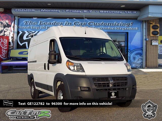 2016 ram promaster cargo van 3500 high roof