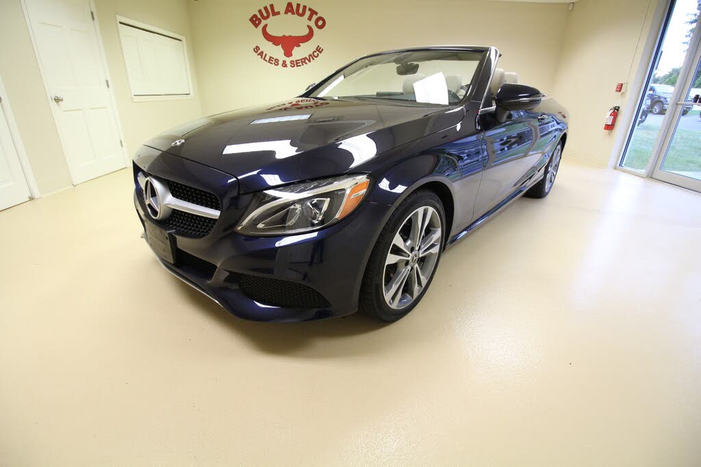 Used 2018 Mercedes Benz C Class C 300 4matic Cabriolet For Sale Right Now Cargurus