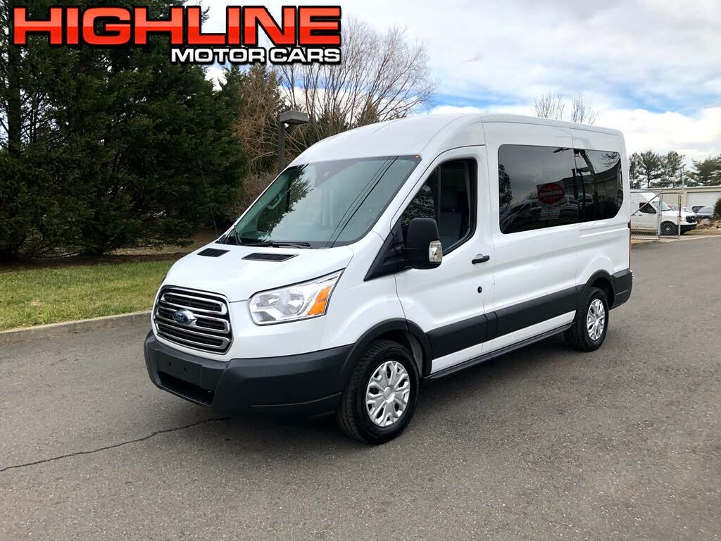 used ford transit medium roof passenger van