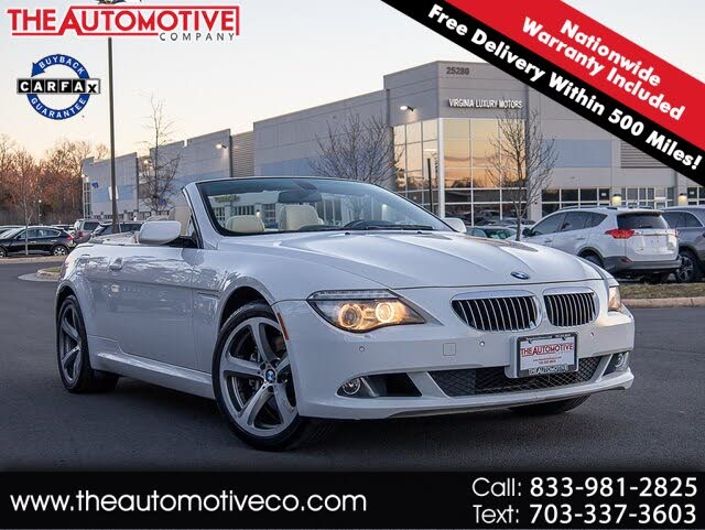 2010 BMW 6 Series for Sale in Rockville, MD CarGurus