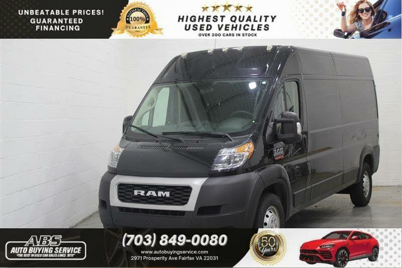 2020 ram promaster 2500 used