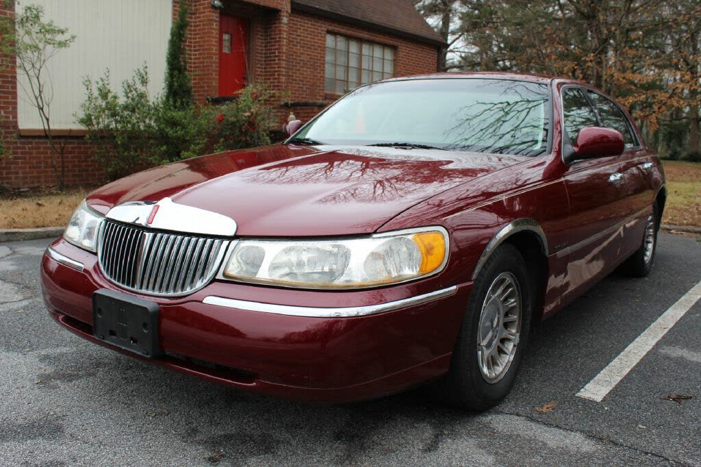 1999 lincoln town car cartier for sale