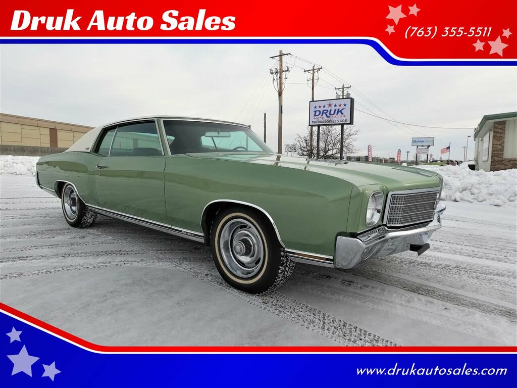 Used 1970 Chevrolet Monte Carlo For Sale With Photos Cargurus