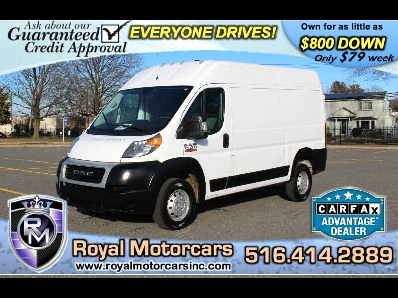 2019 ram promaster cargo van 1500 high roof
