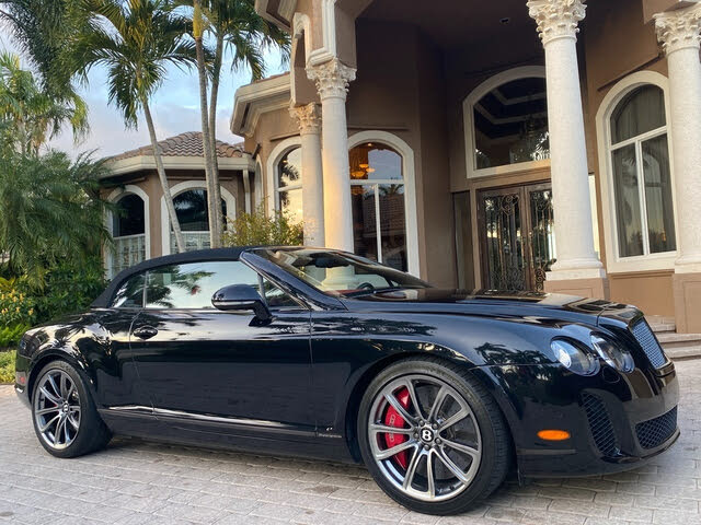 Used 2011 Bentley Continental Supersports Convertible Awd For Sale Right Now Cargurus