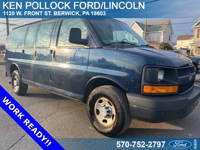 used chevy express cargo van near me