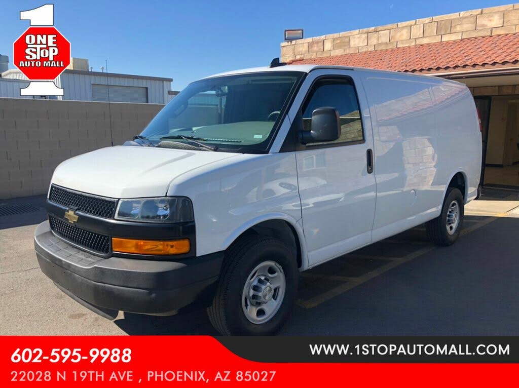 used chevy express cargo van near me