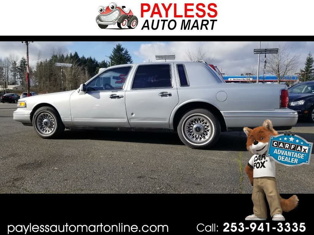 1997 lincoln town car cartier for sale