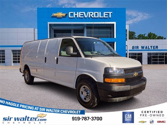 used chevy express 2500 extended cargo van for sale