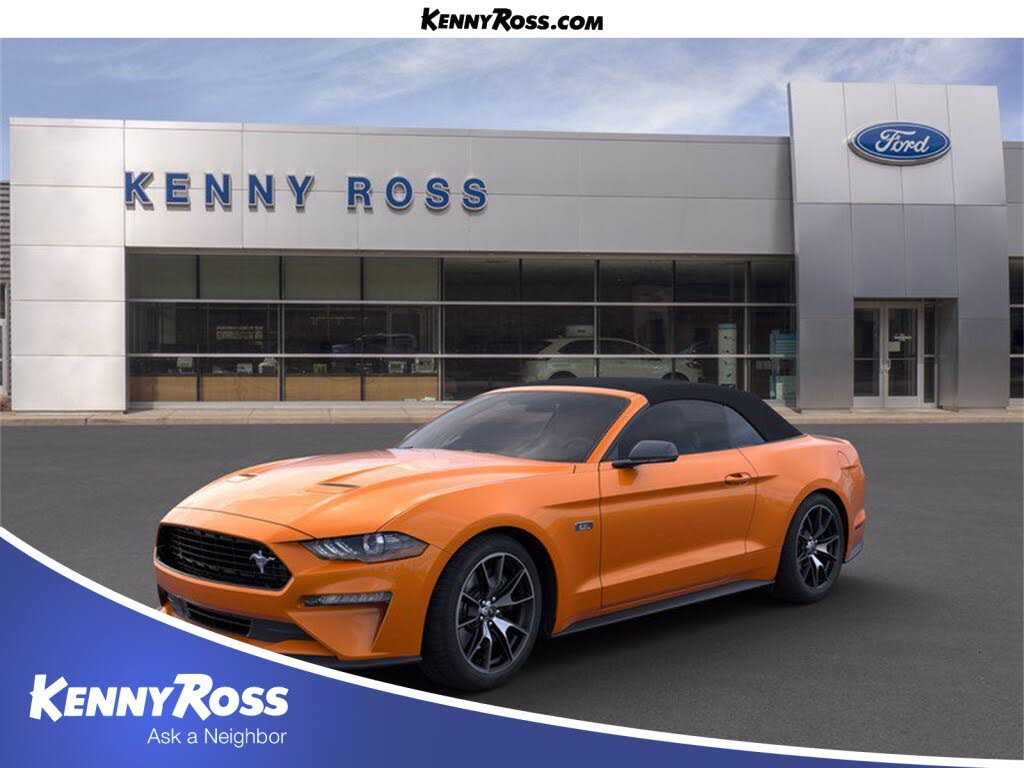 Used 2021 Ford Mustang EcoBoost Premium Convertible RWD for Sale Right