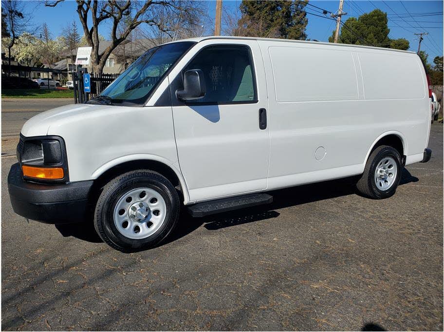 2014 chevrolet express 1500 upfitter awd cargo van