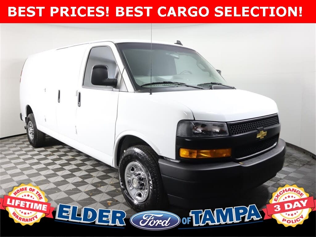 used chevy express 2500 extended cargo van for sale near me
