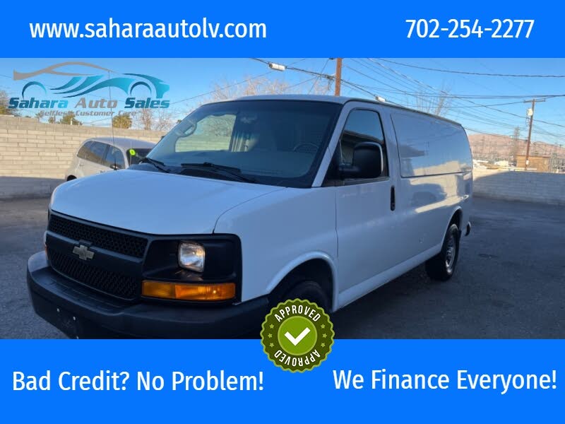 chevy 3500 cargo van for sale