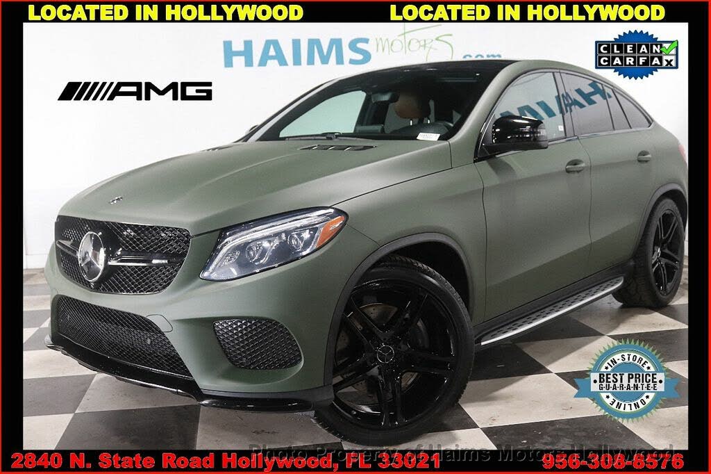 18 Mercedes Benz Gle Class Gle Amg 43 4matic Coupe For Sale In Miami Fl Cargurus