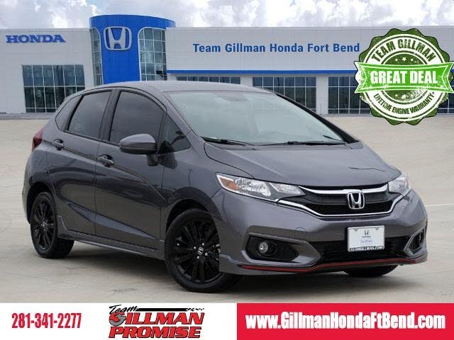 19 Honda Fit Sport Fwd For Sale In Houston Tx Cargurus