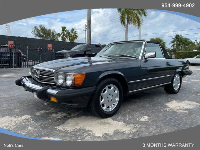 pics 1986 Mercedes 560Sl Value used 1986 mercedes benz sl class 560sl