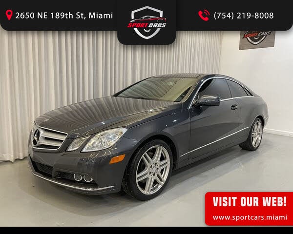 10 Mercedes Benz E Class E 350 Coupe For Sale In Miami Fl Cargurus 10 Mercedes Benz E Class E 350 Coupe For Sale In Miami Fl Cargurus