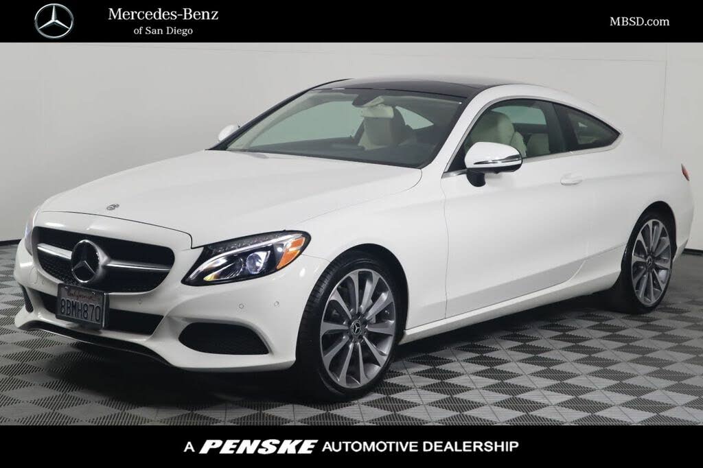 Used 18 Mercedes Benz C Class C 300 Coupe For Sale With Photos Cargurus