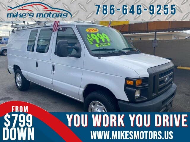 13 Ford E Series E 350 Xlt Super Duty Extended Passenger Van For Sale In Miami Fl Cargurus