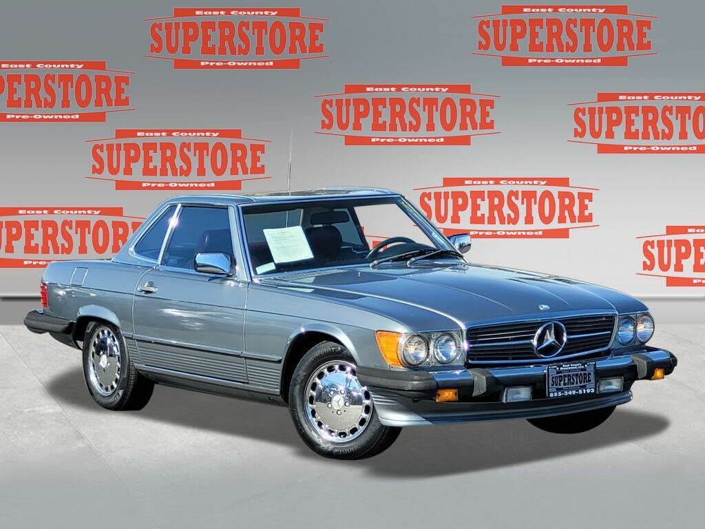 Used 1987 Mercedes Benz Sl Class 560sl For Sale With Photos Cargurus