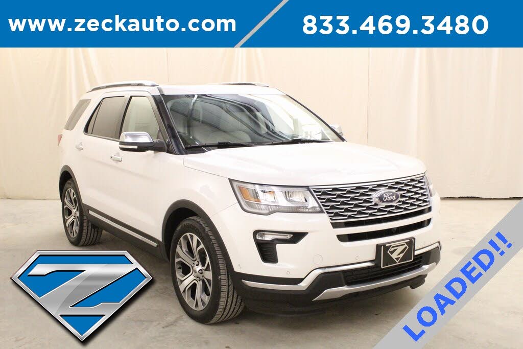 Used 2018 Ford Explorer Platinum Awd For Sale With Photos Cargurus