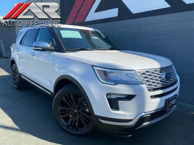 19 Ford Explorer Platinum Awd For Sale In Los Angeles Ca Cargurus