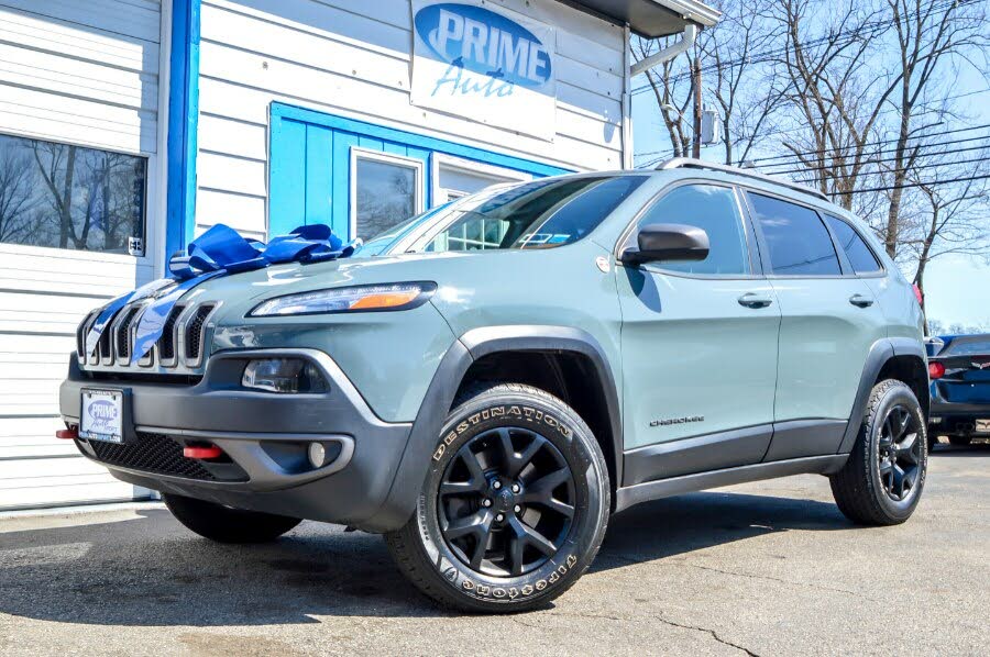 Used 15 Jeep Cherokee Trailhawk 4wd For Sale With Photos Cargurus