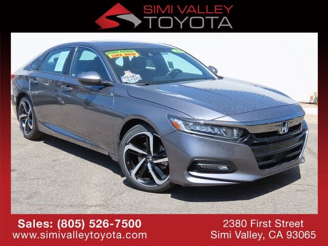 2019 Honda Accord 2 0t Sport Fwd For Sale In Los Angeles Ca Cargurus