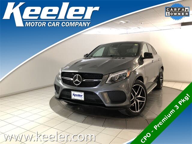 Certified 18 Mercedes Benz Gle Class Gle Amg 43 4matic Coupe For Sale Cargurus