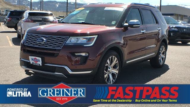 Used 18 Ford Explorer Platinum Awd For Sale With Photos Cargurus