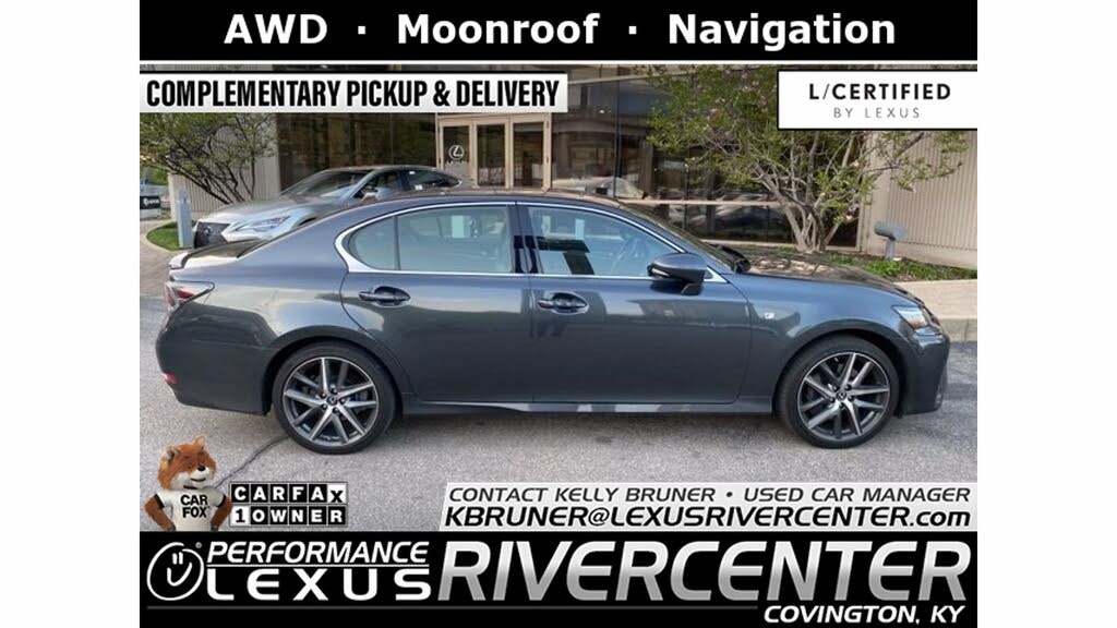 Used 18 Lexus Gs 350 F Sport Awd For Sale With Photos Cargurus