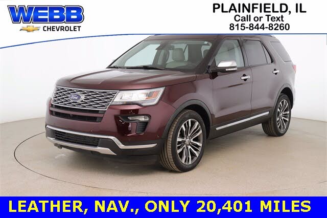 Used 18 Ford Explorer Platinum Awd For Sale With Photos Cargurus