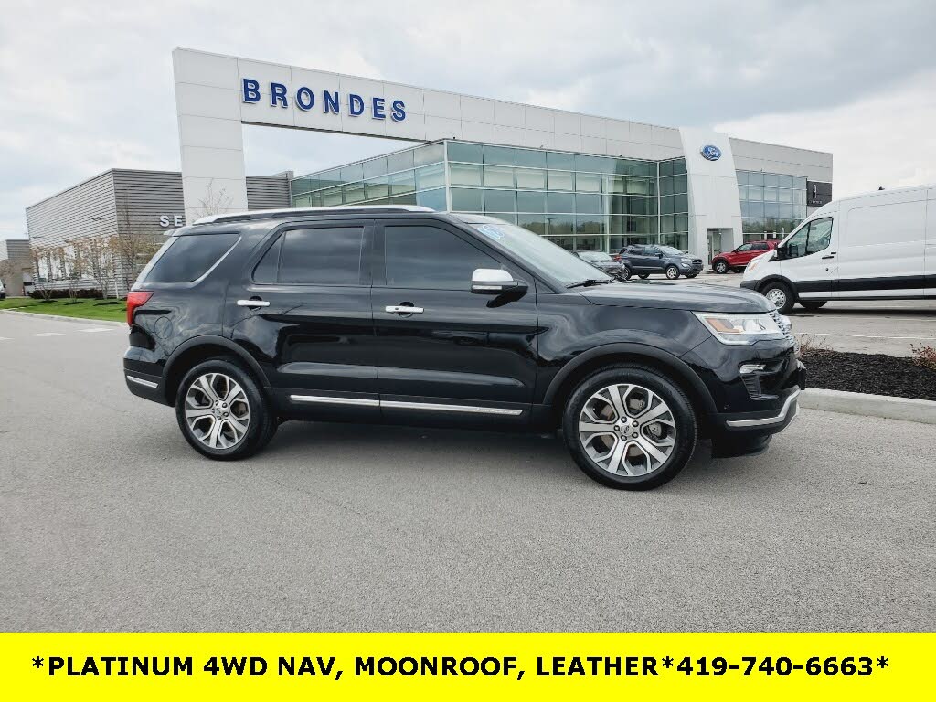 Used 18 Ford Explorer Platinum Awd For Sale With Photos Cargurus