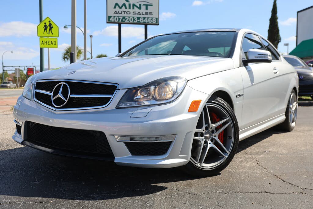 Used 12 Mercedes Benz C Class C Amg 63 Coupe For Sale With Photos Cargurus