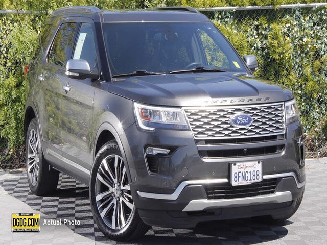 Used 18 Ford Explorer Platinum Awd For Sale With Photos Cargurus