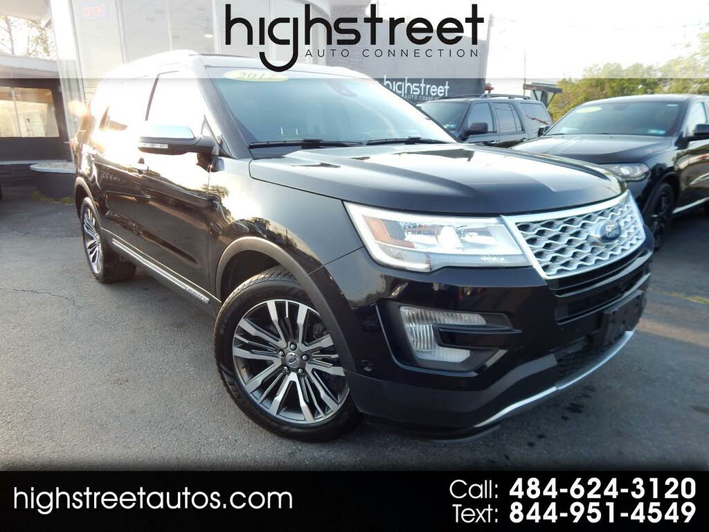 Used 17 Ford Explorer Platinum Awd For Sale With Photos Cargurus