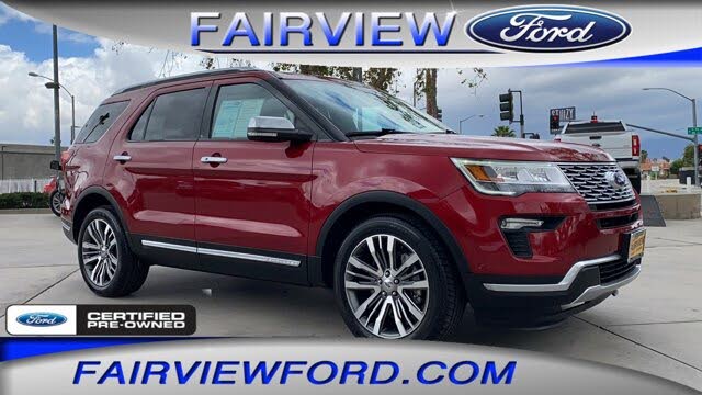 Used 18 Ford Explorer Platinum Awd For Sale With Photos Cargurus