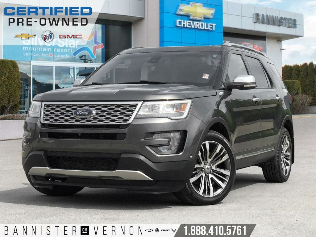 11 Used 17 Ford Explorer Platinum Awd For Sale Cargurus Ca